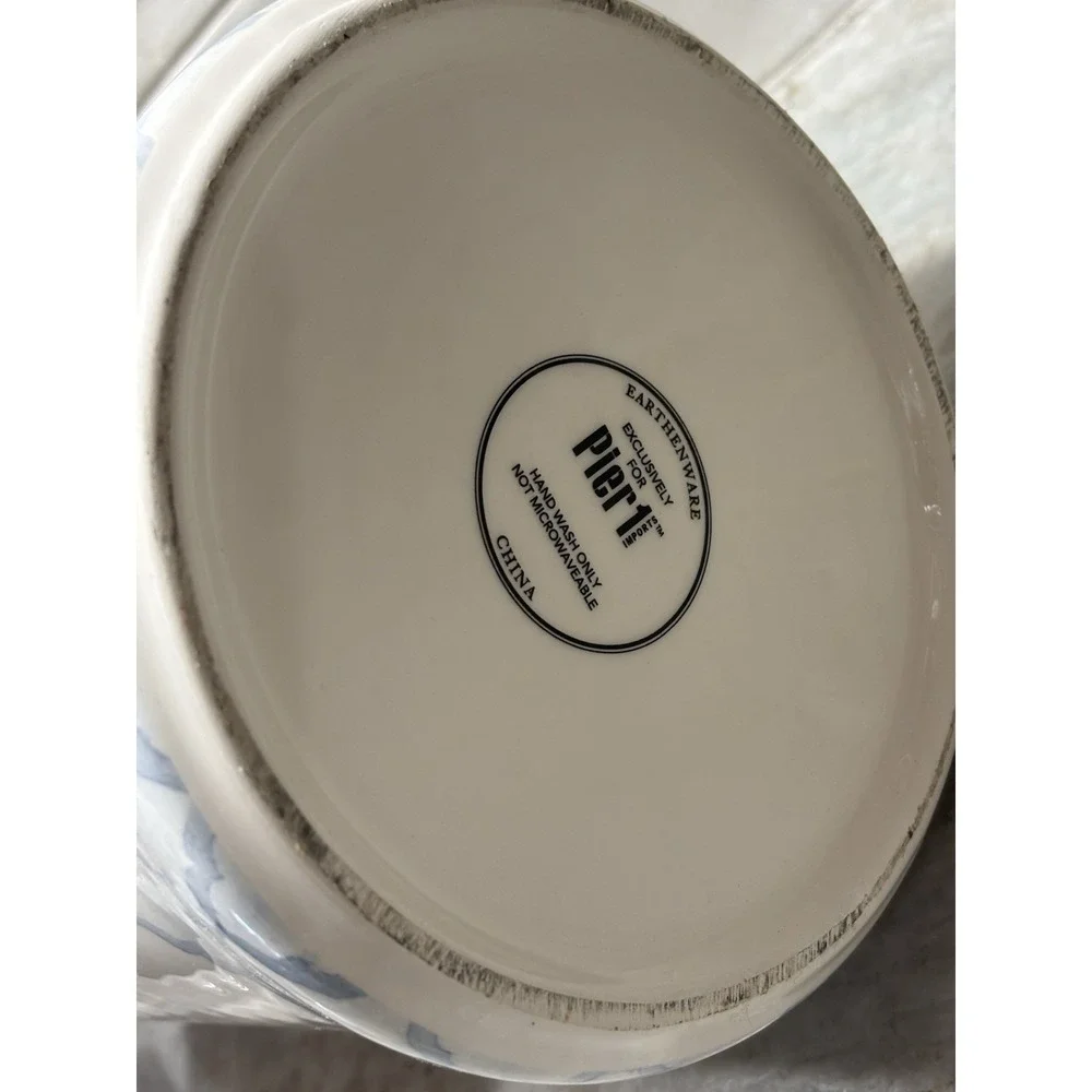 Pier 1 Imports Ceramic Farm Country Pig Large Canister Storage Jar